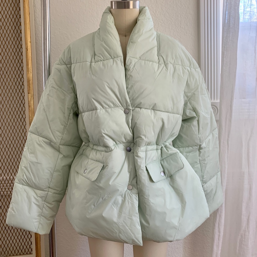 J. Crew Alps puffer jacket with PrimaLoft® Mint